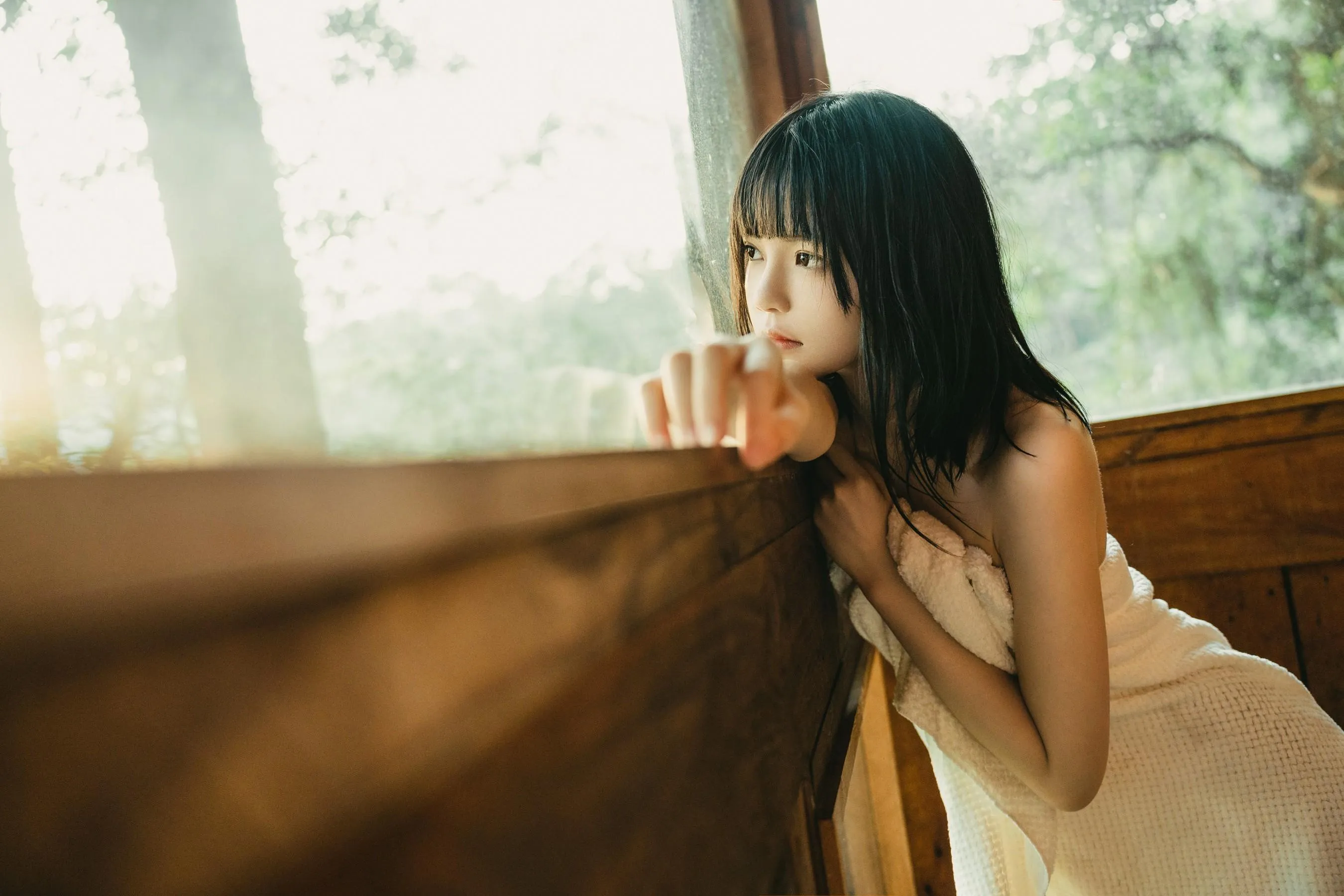 桜桃喵 – NO.148 果夏 [36P]插图4